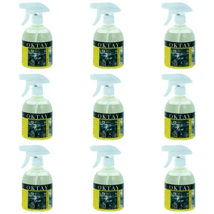 جرمگیر داخل خودرو اکتای مدل SUPERCLEAN حجم 550 میلی لیتر بسته 9 عددی