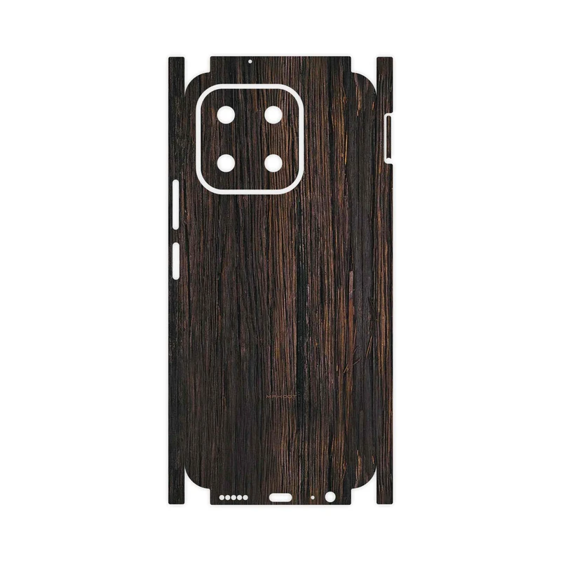 برچسب پوششی ماهوت مدل Burned_Wood-FullSkin مناسب برای گوشی موبایل آنر X6b
