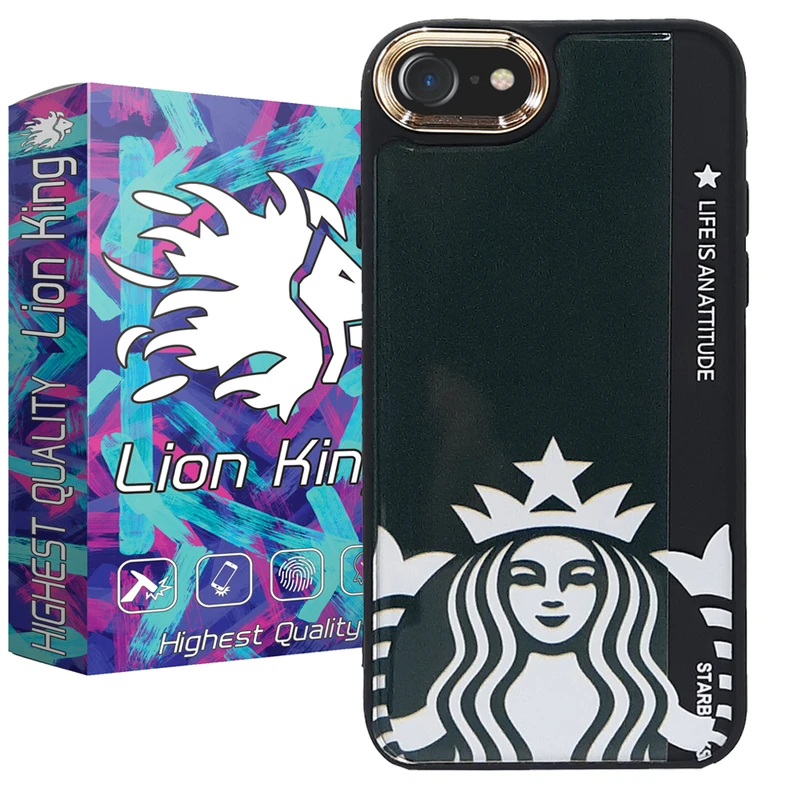 کاور لاین کینگ مدل BAXCAFEH1 مناسب برای گوشی موبایل  اپل iPhone 7/8 