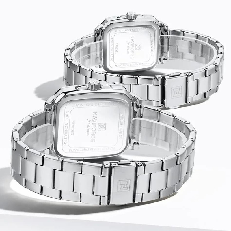 ست ساعت مچی عقربه‌ای نیوی فورس مدل Naviforce 9239