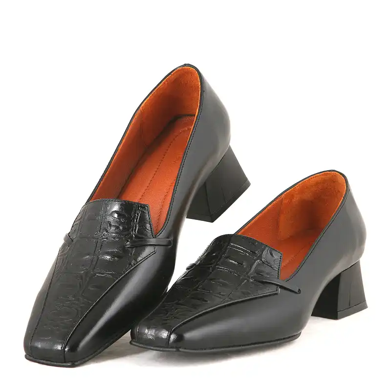 کفش زنانه چرم یلسان مدل ابیگل کد GAN-msk-638-msk