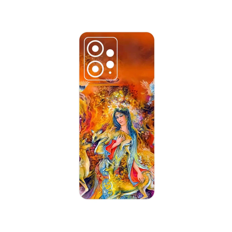برچسب پوششی ماهوت مدل Persian miniature 2 مناسب برای گوشی موبایل شیائومی Redmi Note 12 4G