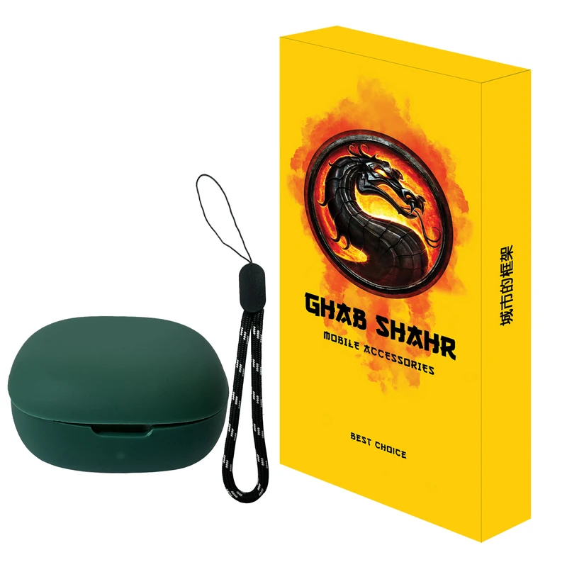 کاور قاب شهر مدل PODCASE مناسب برای کیس هدفون بی سیم انکر SoundCore R50i به همراه بند