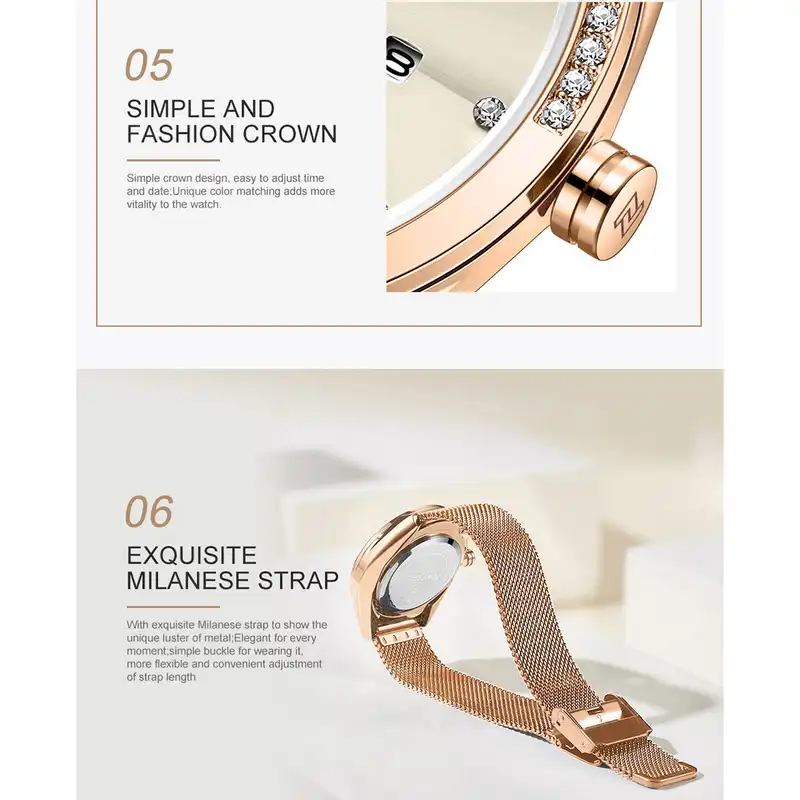 ساعت مچی عقربه ای زنانه نیوی فورس مدل NF5015L - RZ-NO