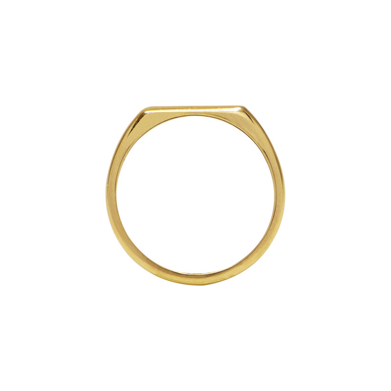 انگشتر طلا 18 عیار زنانه پولک مدل خط صاف انگشتر طلا 18 عیار زنانه پولک مدل خط صاف