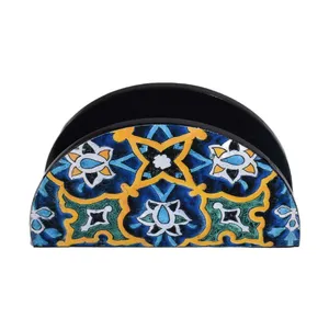 جای دستمال کاغذی مدل قایقی دکوپاژ JD19