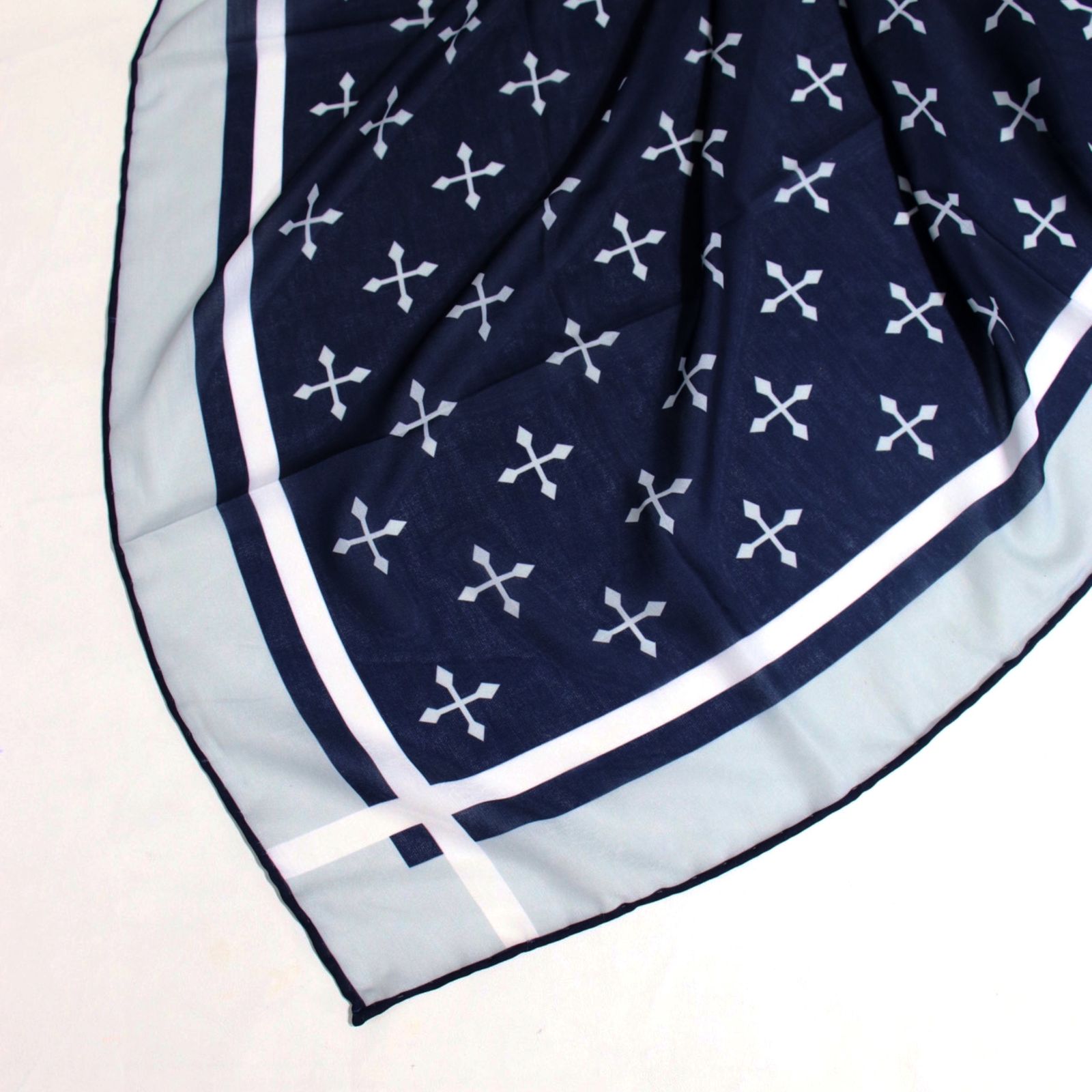 روسری زنانه آنالیا مدل نخی مزونی کلاسیک کد a-7097 -  - 14