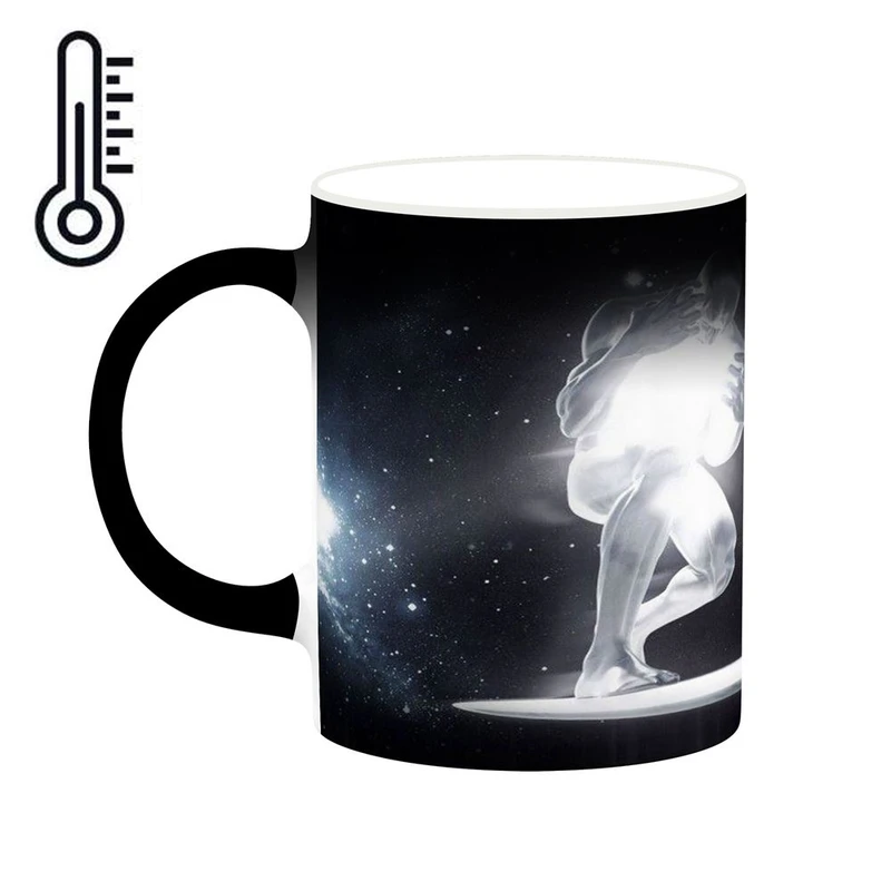 ماگ حرارتی کاکتی مدل Silver Surfer کد mgh39880