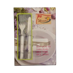 ست کارد و چنگال میوه خوری 12 پارچه مینیاتور کد ST9