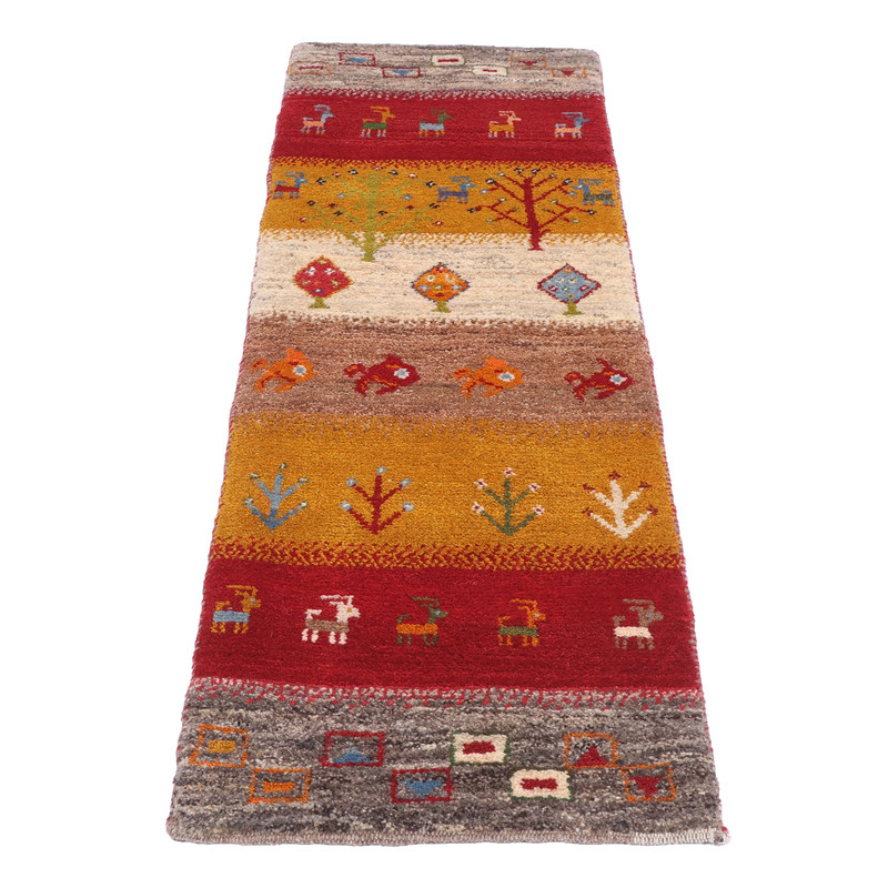 گبه دستبافت یک متری کد 12517