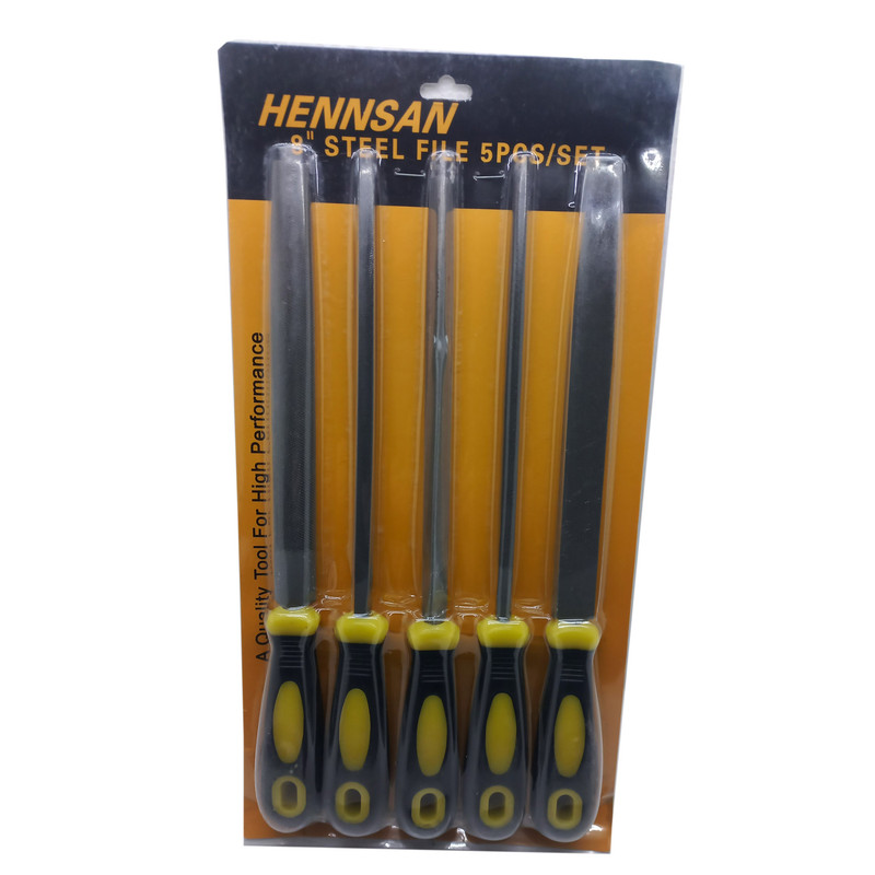 سوهان فلز هن نسان مدل SET55 مجموعه 5 عددی سوهان فلز هن نسان مدل SET55 مجموعه 5 عددی