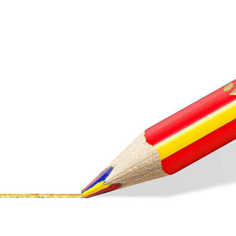 مداد استدلر مدل سه رنگ Noris Jumbo کد 127401