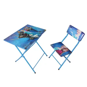 ست میز تحریر و صندلی میزیمو مدل فروزن 1 کد 258