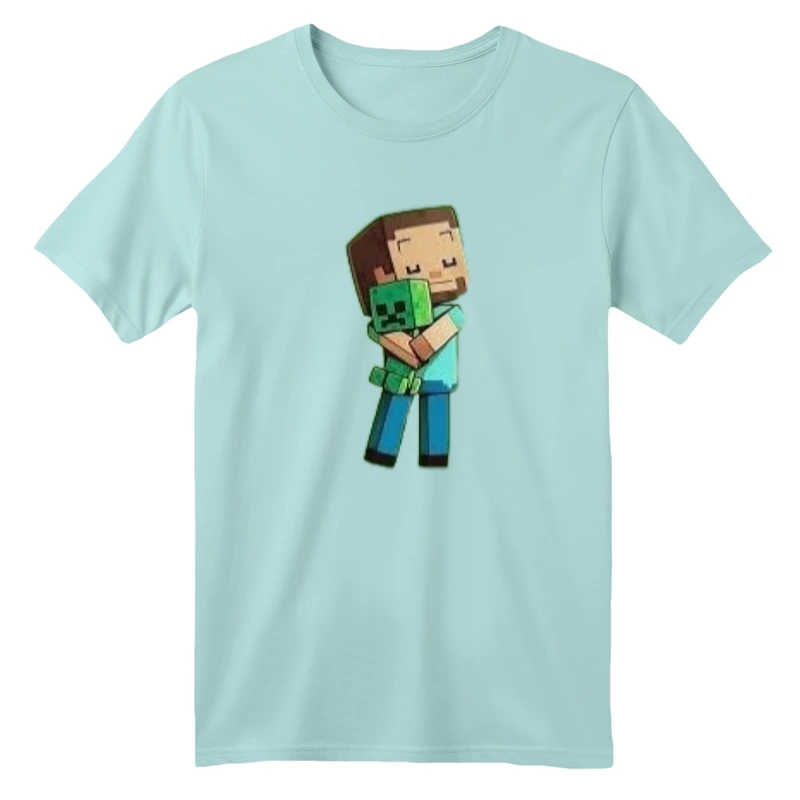 تی شرت آستین کوتاه بچگانه مدل ماینکرفت کد۱