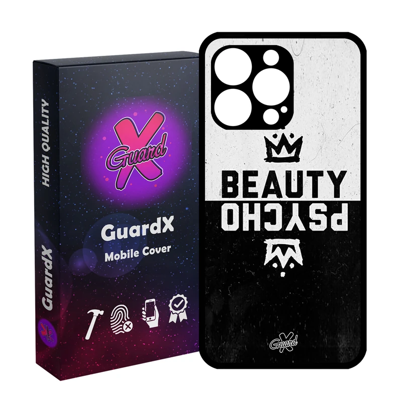 کاور گارد ایکس طرح Beauty Psycho مدل Glass10094 مناسب برای گوشی موبایل اپل iPhone 13 Pro