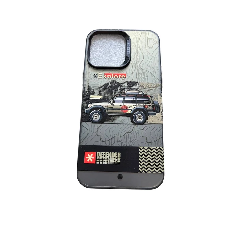 کاور مدل سوکول طرح آفرود کد P90 مناسب برای گوشی موبایل اپل Iphone 14 pro