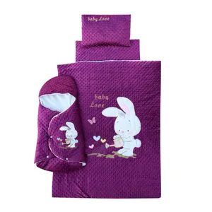 سرویس خواب 4 تکه کودک طرح خرگوش کد 100