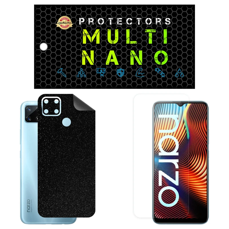 محافظ صفحه نمایش مولتی نانو مدل X-SFG مناسب برای گوشی موبایل ریلمی Narzo 20 به همراه برچسب پوششی