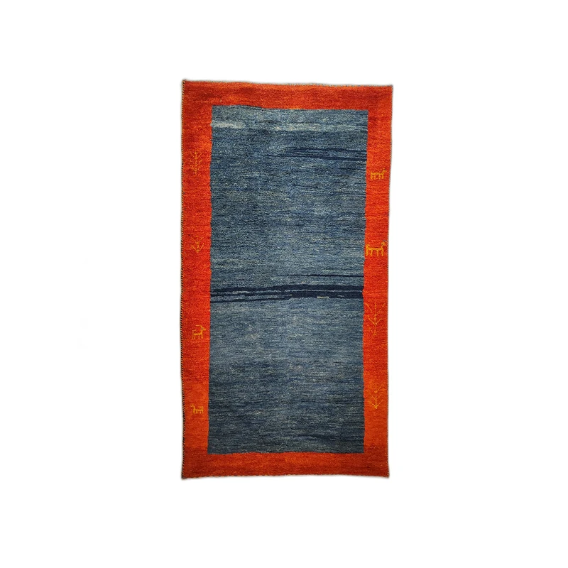 گبه دستبافت یک و نیم متری کد Nkp.G.z.V1.2