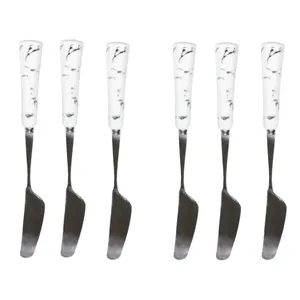    کارد صبحانه خوری طرح Black and white بسته 6 عددی