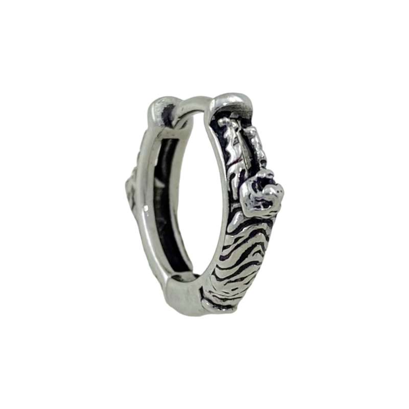 پیرسینگ گوش زنانه مدل ببر کد P4393 پیرسینگ گوش زنانه مدل ببر کد P4393