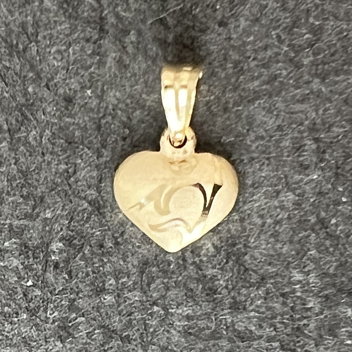 آویز گردنبند طلا 18 عیار زنانه دوست خوب مدل قلب dk784