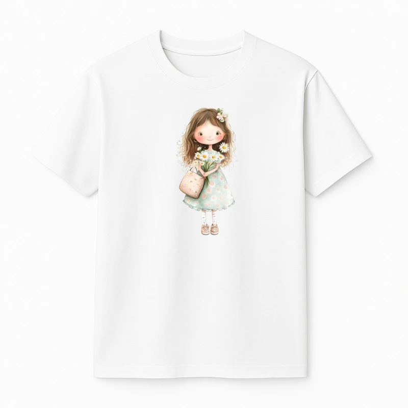 تی‌شرت آستین کوتاه دخترانه کد 12