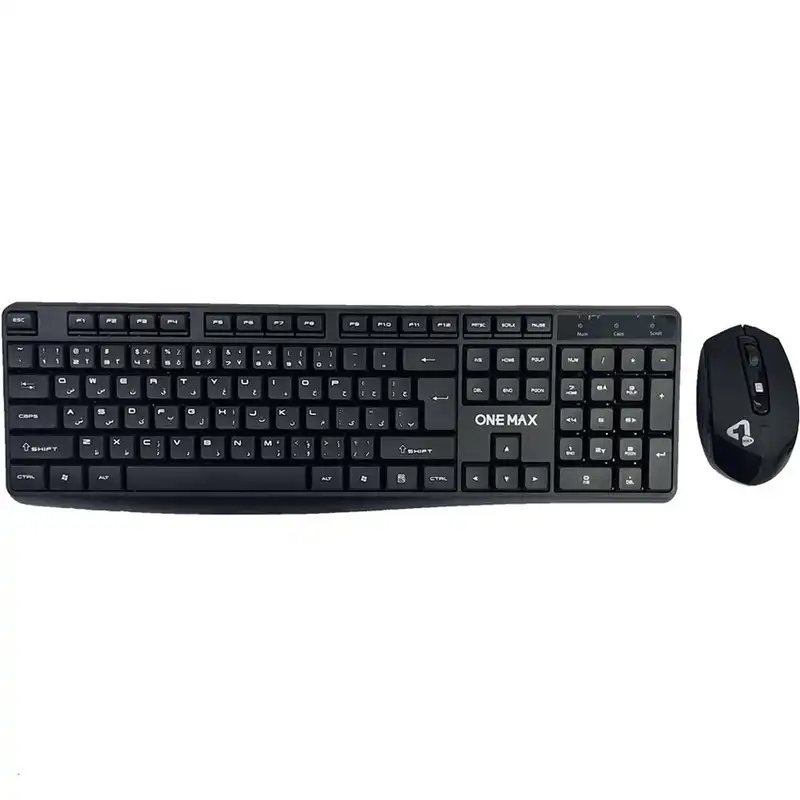 کیبورد و ماوس بی سیم وان مکس مدل OM-5000W