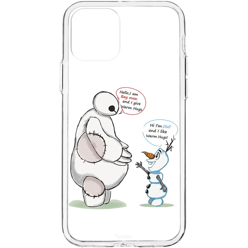 کاور طرح Olaf & Baymax مناسب برای گوشی موبایل اپل iPhone 11 Pro Max 
