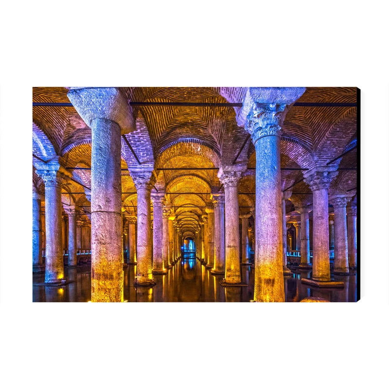 تابلو شاسی عرش طرح گردشگری ترکیه مدل آب انبار باسیلیکا کد As6012