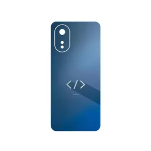 MAHOOT Minimal Coding icon Cover Sticker for Oppo A38