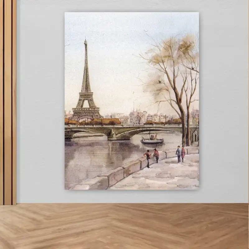 پوستر دیواری طرح نقاشی ایفل کد h25