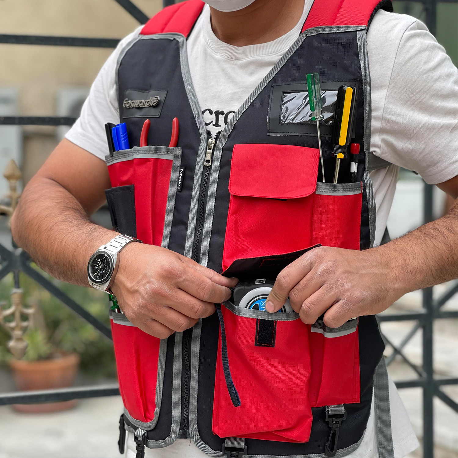 جلیقه ابزار فوروارد کد FCLT11900 جلیقه ابزار فوروارد کد FCLT11900