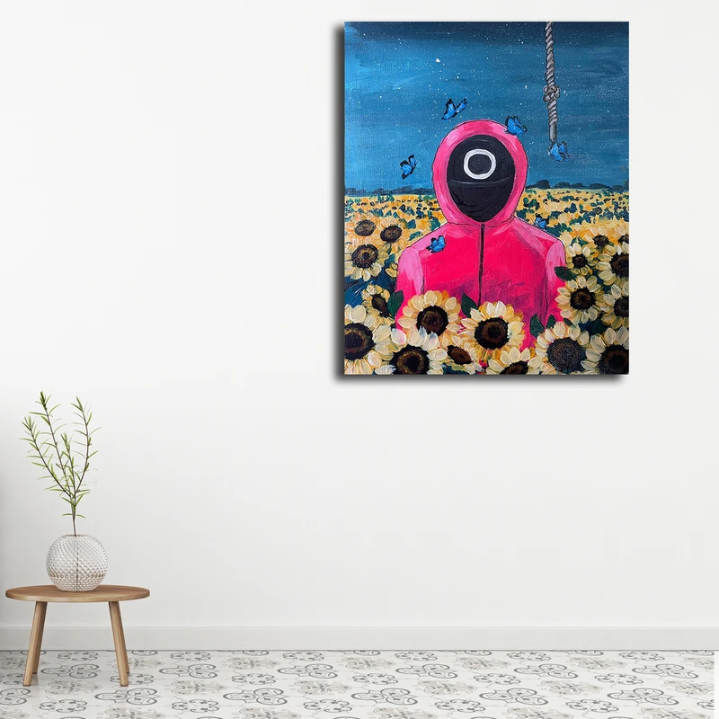 پوستر مدل squid game کد 30