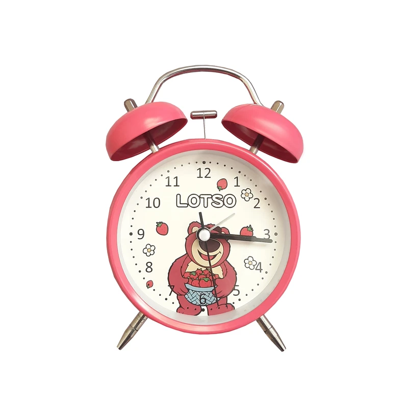 ساعت رومیزی کودک مدل زنگ دار طرح خرس کد 9878 ساعت رومیزی کودک مدل زنگ دار طرح خرس کد 9878