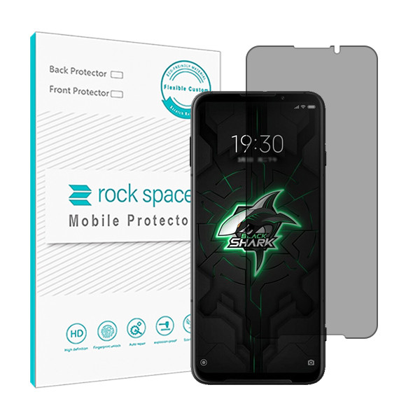 محافظ صفحه نمایش پرایوسی راک اسپیس مدل HyPRV مناسب برای گوشی موبایل شیائومی Black Shark 3