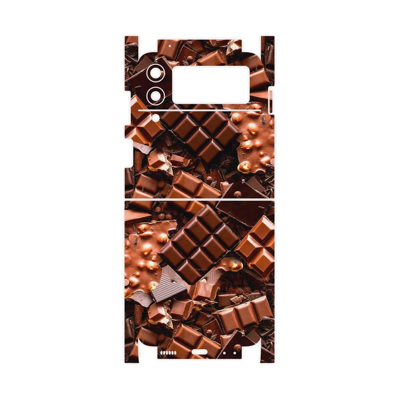 برچسب پوششی ماهوت مدل Chocolate-FullSkin مناسب برای گوشی موبایل سامسونگ Galaxy Z Flip3 5G