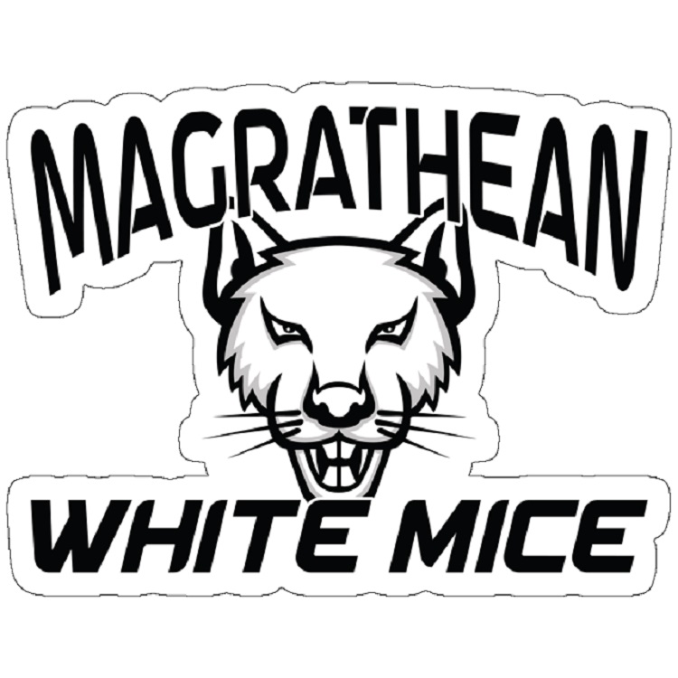 استیکر لپ تاپ مدل Magrathean White Mice - Hitchhikers Guide to the Galaxy