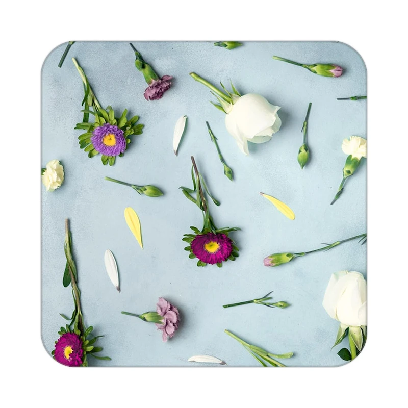 زیر لیوانی کاکتی طرح گل مدل mp16669