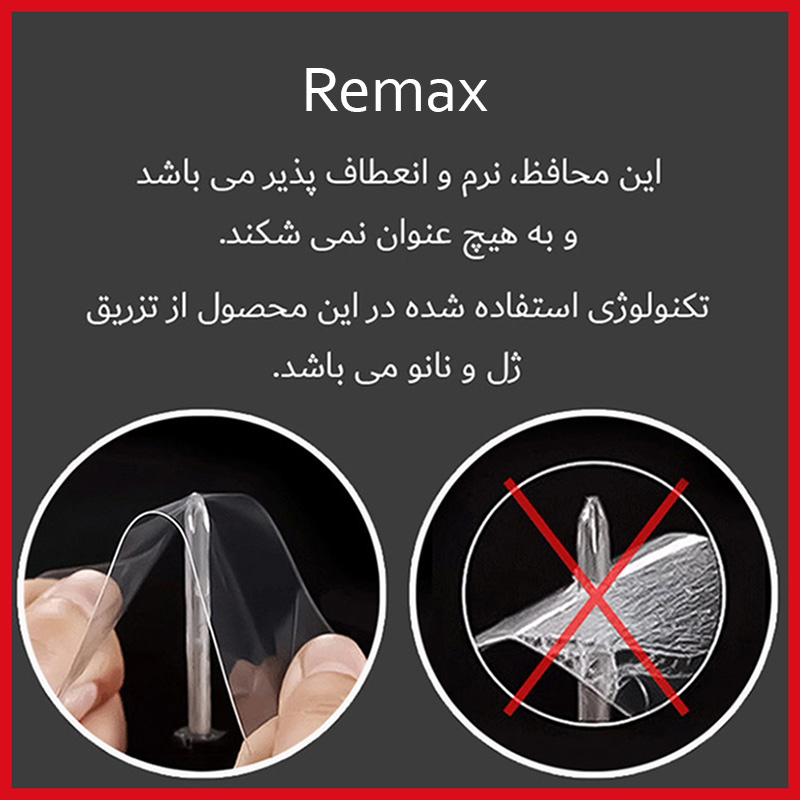 محافظ صفحه نمایش دوربین شفاف ریمکس مدل HyGEL مناسب برای دوربین دیجیتال نیکون D3500 بسته سه عددی