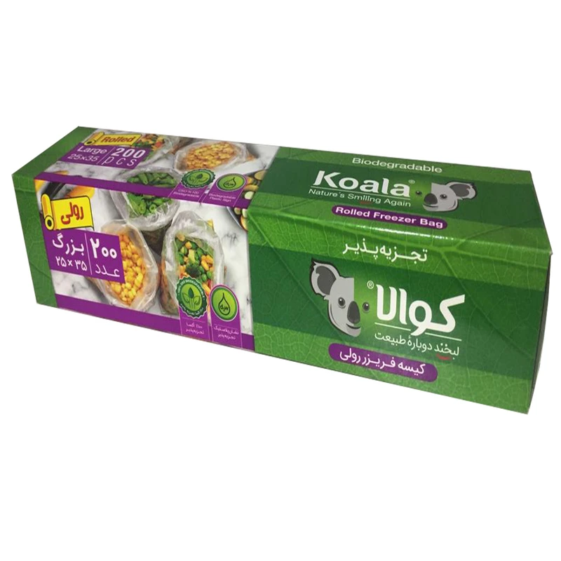 کیسه فریزر کوالا مدل B200 بسته 200 عددی