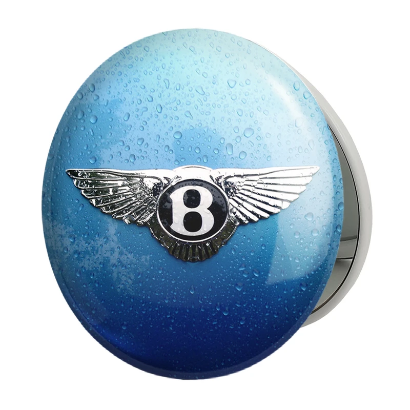 آینه جیبی خندالو طرح بنتلی Bentley مدل تاشو کد 30761