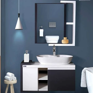 ست کابینت و روشویی مدل ریتا به همراه آینه و باکس