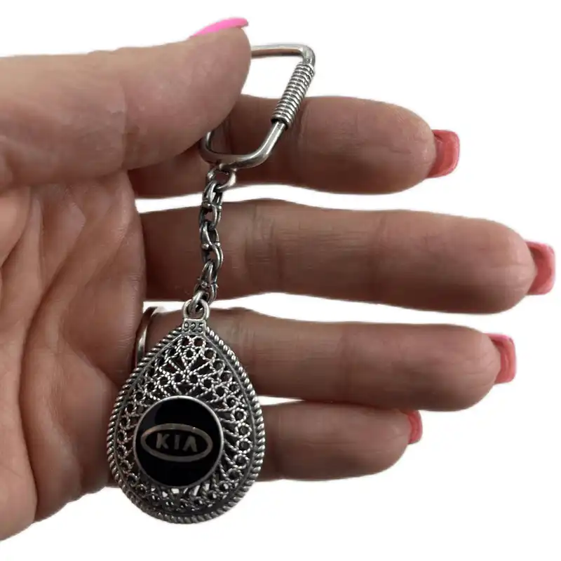 جاکلیدی نقره مدل KK-005