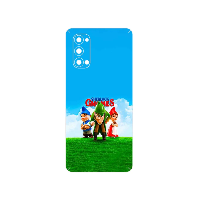 برچسب پوششی ماهوت مدل Sherlock Gnomes مناسب برای گوشی موبایل اپو Reno4 Pro 5G