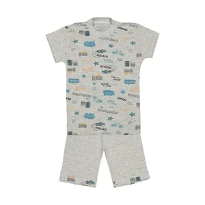 ست تی شرت و شلوارک بچگانه مدل Sm-11121301