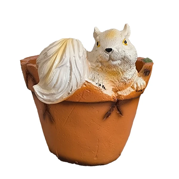 گلدان دکوری مدل سنجاب