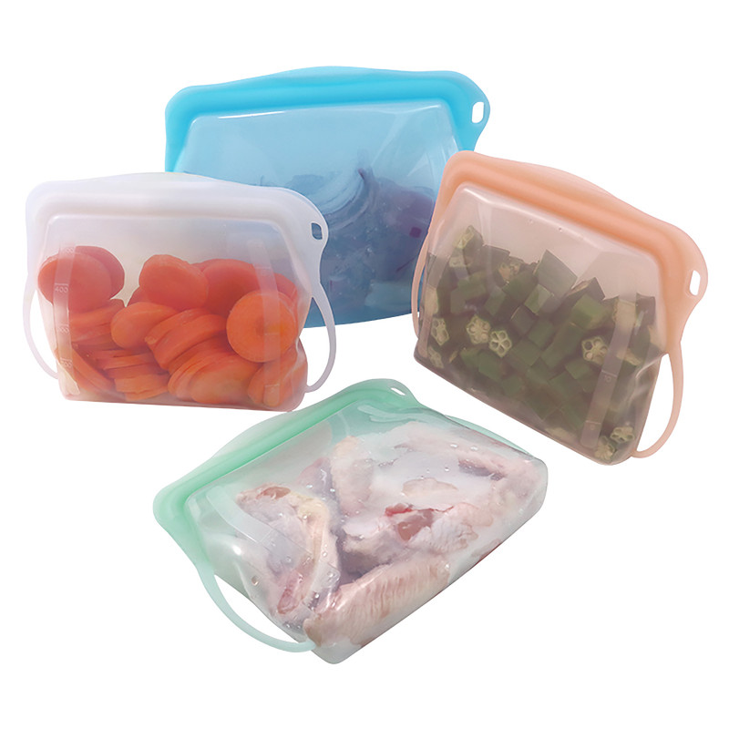 کیسه سیلیکونی زیپ دار هوانگ مدل Reusable Zip Lock بسته سه عددی کیسه سیلیکونی زیپ دار هوانگ مدل Reusable Zip Lock بسته سه عددی