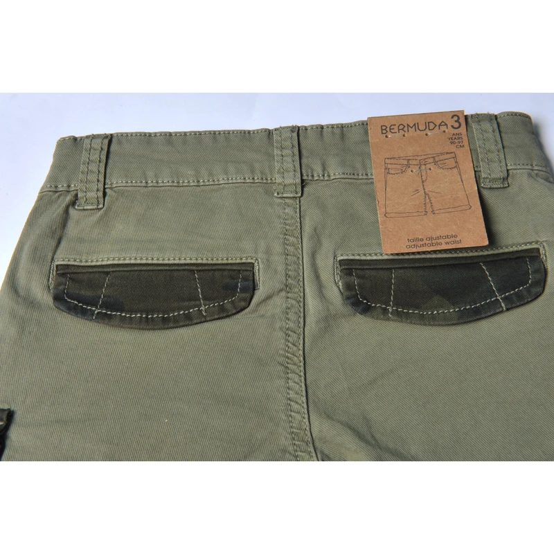 عکس شماره 7 : شلوارک پسرانه کیابی مدل 3155 جیب ارتشی