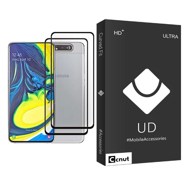 محافظ صفحه نمایش کوکونات مدل UDB Ultra MIX002 مناسب برای گوشی موبایل سامسونگ Galaxy A80 بسته دو عددی